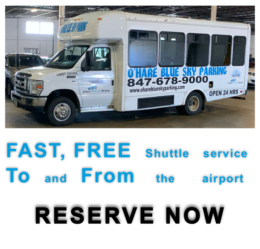O Hare Blue Sky Parking As Low As 13 00 Day